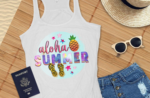 Aloha Summer Sublimation Design Downloads, Summer Sublimation Design, I Love Summer PNG, Aloha PNG Sublimation, Nurse PNG Download, pineapple Sublimation MD mominul islam 