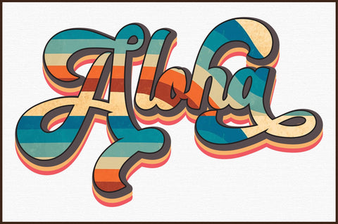 Aloha Summer Sublimation Sublimation designartist 