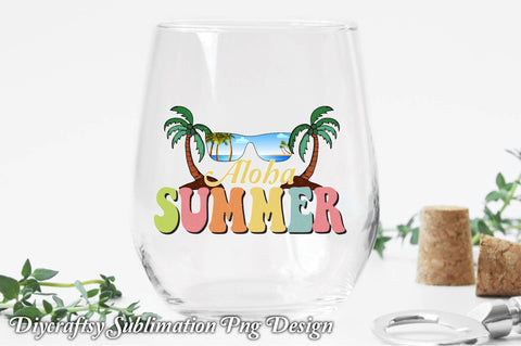 Aloha Summer Sublimation Vol-01 Sublimation Creativeart88 