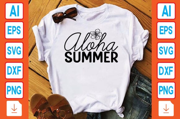 Aloha Summer SVG Craftlabsvg24 