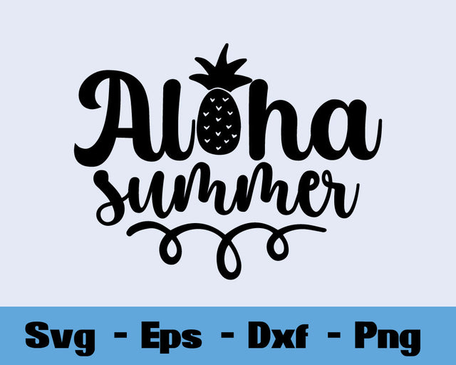Aloha summer SVG Cut file SVG Svgcraft 