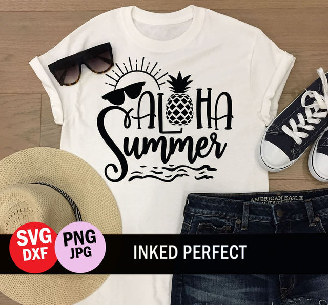 Aloha Summer SVG Inked Perfect 