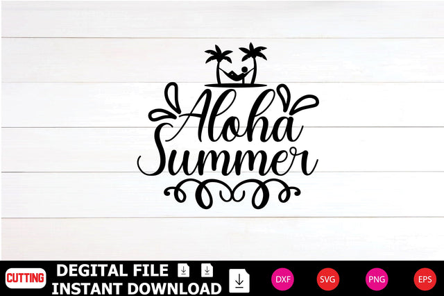 Aloha Summer SVG Shahin alam 