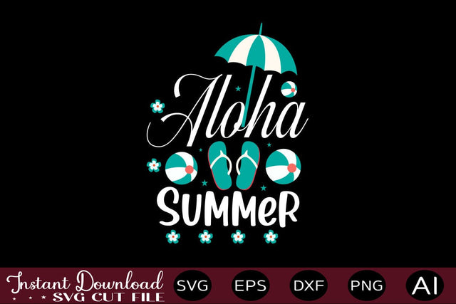 Aloha Summer SVG SVG designmaster24 