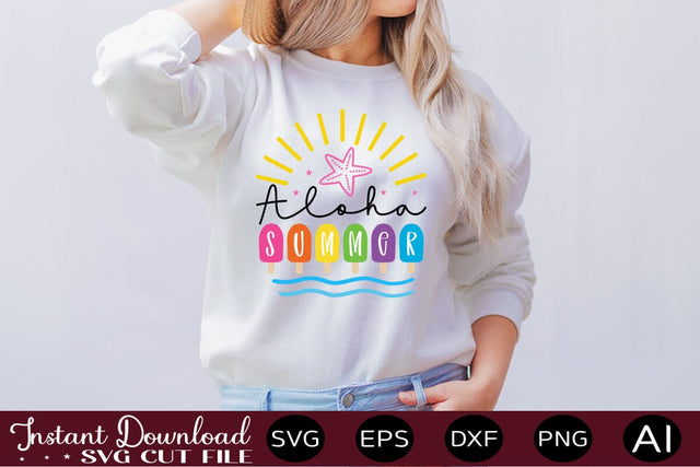 Aloha Summer SVG SVG designmaster24 