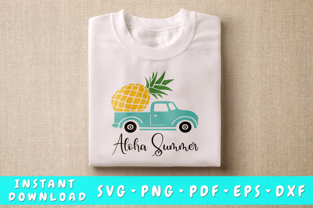 Aloha Summer SVG SVG HappyDesignStudio 