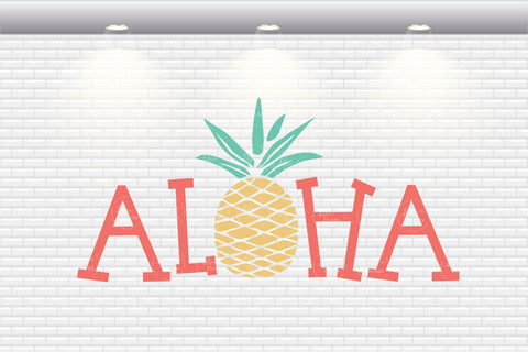 Aloha - SVG, PNG, DXF, EPS SVG Elsie Loves Design 