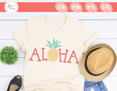 Aloha - SVG, PNG, DXF, EPS SVG Elsie Loves Design 
