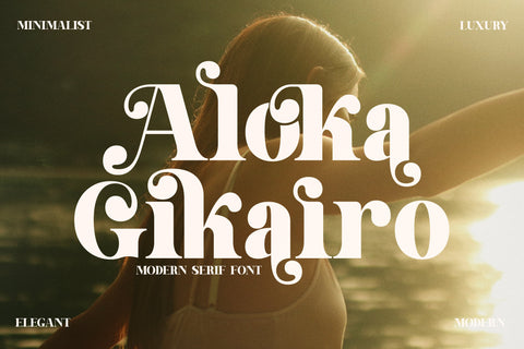 Aloka Gikairo Typeface Font Storytype Studio 