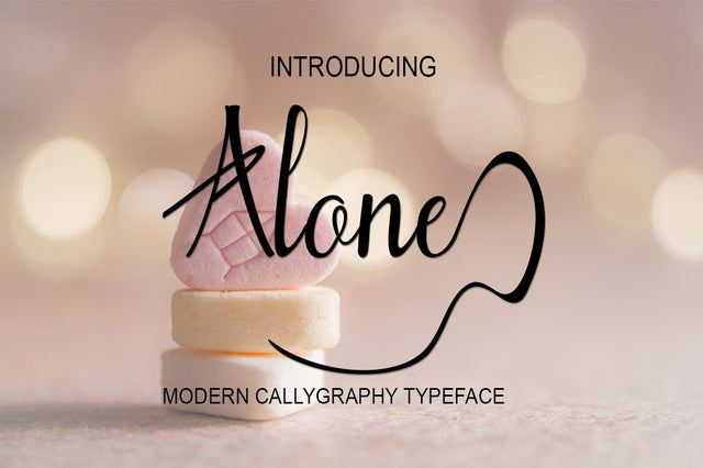 Alone Font marwah store 