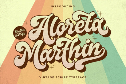 Aloreta Marthin Typeface Font Storytype Studio 
