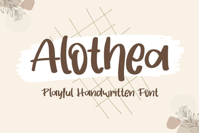 Alothea Font Afandi Studio 