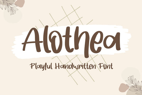 Alothea Font Afandi Studio 