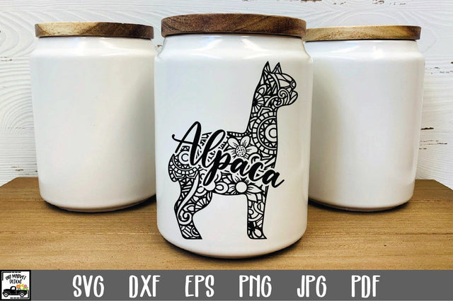 Alpaca SVG File - Alpaca Mandala SVG SVG Old Market 