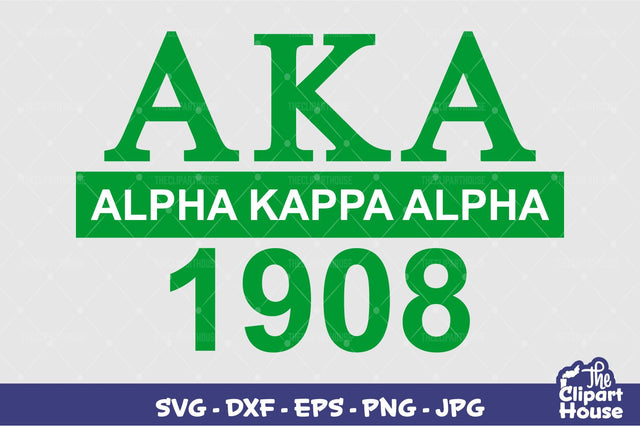 Alpha Kappa Alpha SVG The Clipart House 