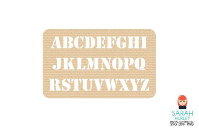 Alpha Template SVG Sarah Hurley 