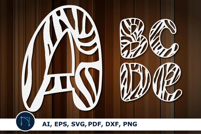 alphabet a-z laser/paper cut svg bundle SVG MD JOYNAL ABDIN 