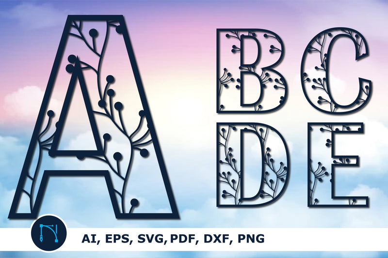 alphabet a-z laser/paper cut svg bundle SVG MD JOYNAL ABDIN 