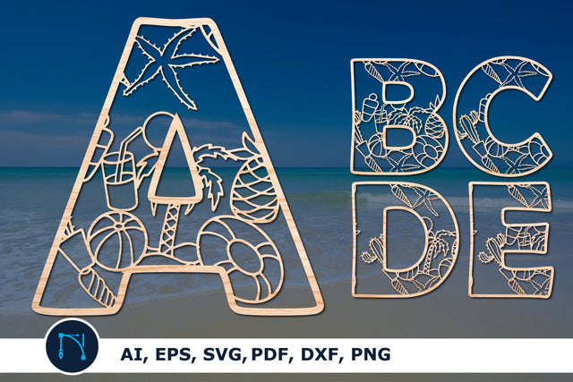 alphabet a-z laser/paper cut svg bundle SVG MD JOYNAL ABDIN 