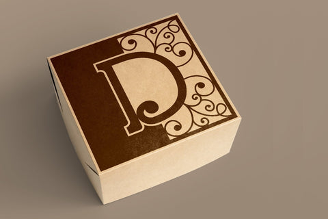 Alphabet Cover Papercut A-Z - svg eps ai png pdf 3D Paper zafrans studio 