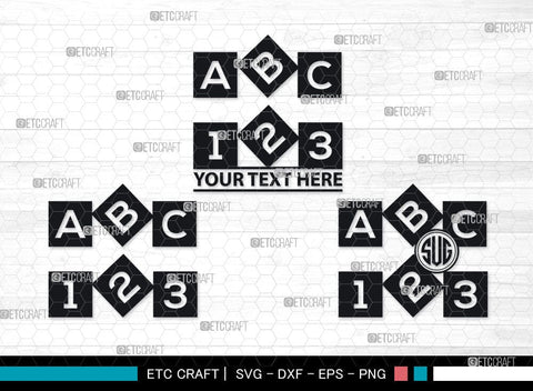 Alphabet Cubes ABC Monogram, Alphabet Cubes ABC Silhouette, Alphabet Cubes SVG Cut Files, Cubes ABC Silhouette, Letter Svg, Cubes ABC Svg, Sports Svg, Baby Alphabet Svg, SB00099 SVG ETC Craft 