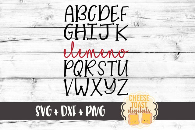 Alphabet - Elemeno P SVG Cheese Toast Digitals 