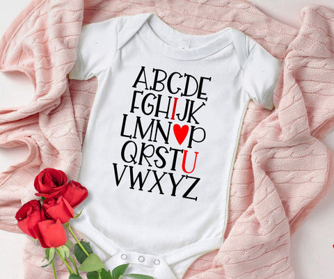 Alphabet I Love You SVG Calico Creations Svg 