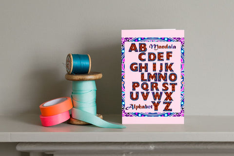 Alphabet Illustration SVG Ethnic Touch 