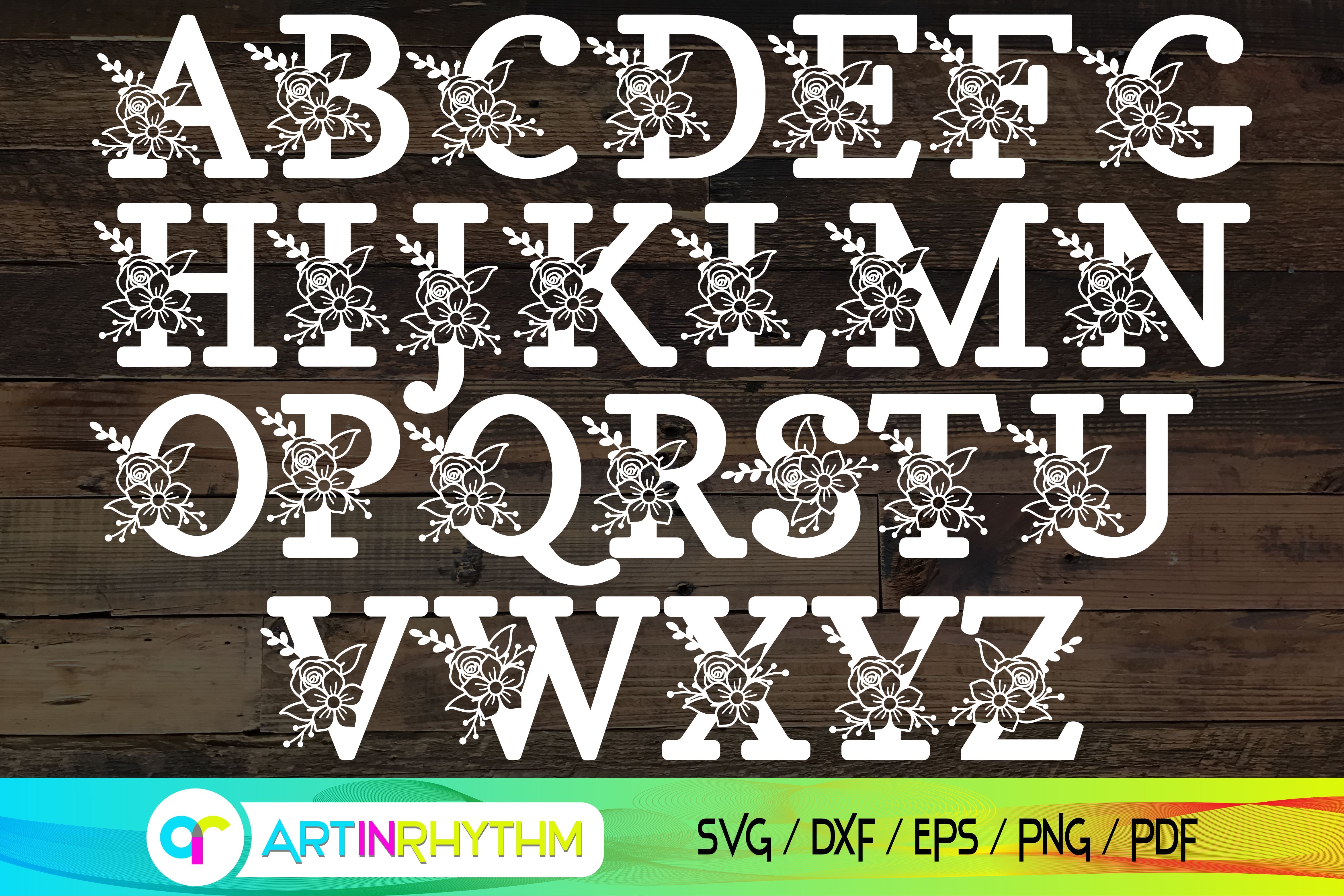 Pattern Letters Svg Alphabet letter svg bundle - So Fontsy