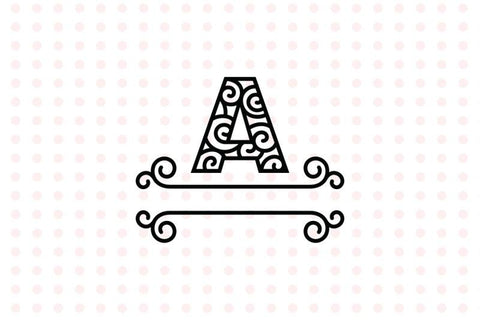 Alphabet Monogram SVG VectorSVGdesign 