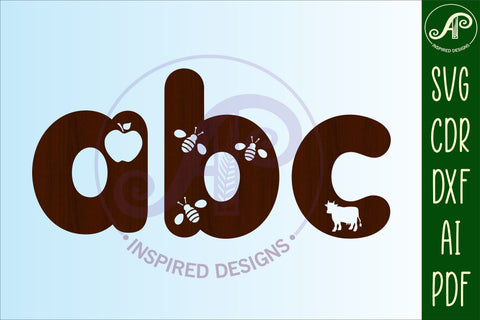 Alphabet sets with New Zealand theme cut outs SVG APInspireddesigns 