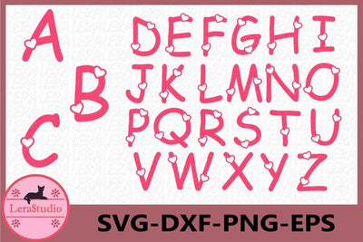 Alphabet Svg SVG Lerastudio 