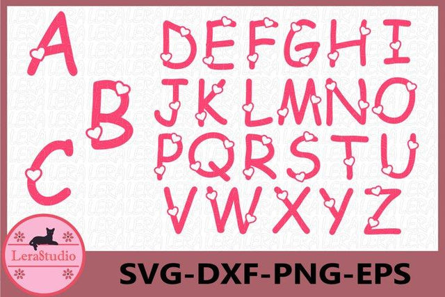 Alphabet Svg SVG Lerastudio 