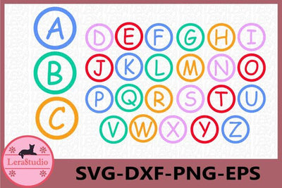Alphabet Svg SVG Lerastudio 