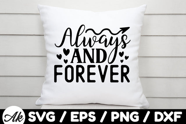 Always and forever svg SVG akazaddesign 