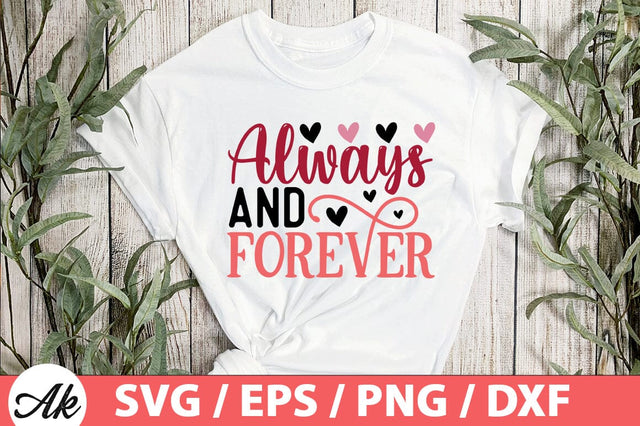 Always and forever SVG SVG akazaddesign 