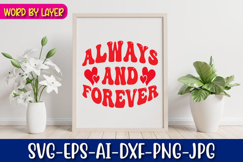 always and forever Svg SVG Blessedprint 