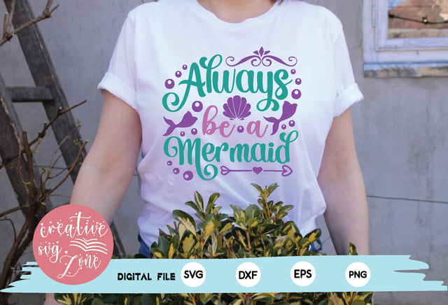 always be a mermaid SVG md faruk hossain 