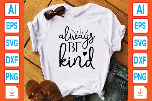 Always Be Kind SVG Craftlabsvg24 