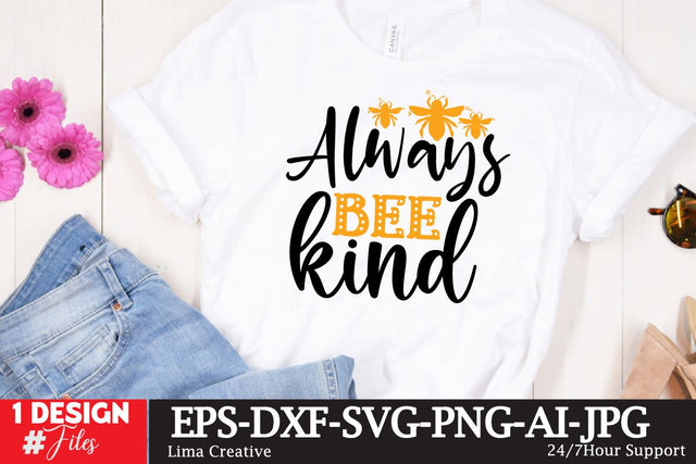 Always Bee KInd SVG Cute File SVG Insomnia Std 