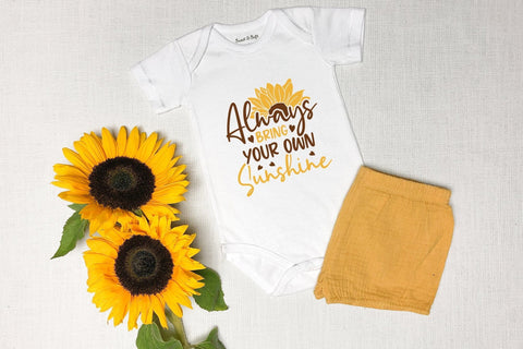 Always Bring Your Own Sunshine, Sunflower SVG SVG CraftLabSVG 