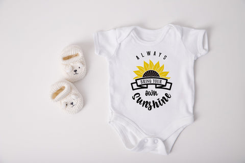 Always bring your own sunshine svg, Sunflower svg SVG SmmrDesign 