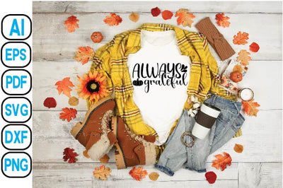 Always Grateful SVG Craftlabsvg24 