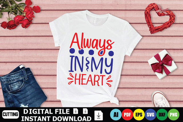 Always in My Heart SVG Shahin alam 