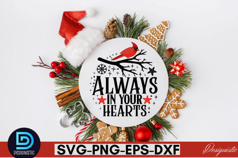 Always in your hearts SVG SVG DESIGNISTIC 