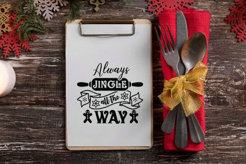 Always jingle all the way SVG Angelina750 