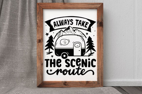 Always take the scenic route SVG SVG Regulrcrative 