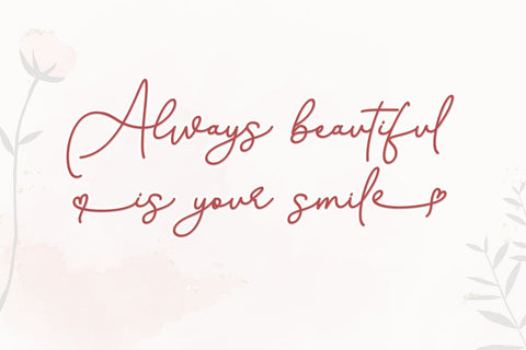 Alywita Love Font Afandi Studio 