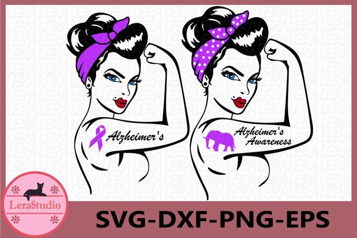 Alzheimer's Awareness Svg SVG Lerastudio 