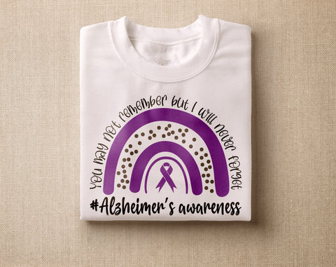 Alzheimer's Disease Awareness SVG Bundle, 22 Designs, Alzheimer's Cricut Files, Purple Ribbon SVG, Alzheimer's Awareness PNG SVG HappyDesignStudio 